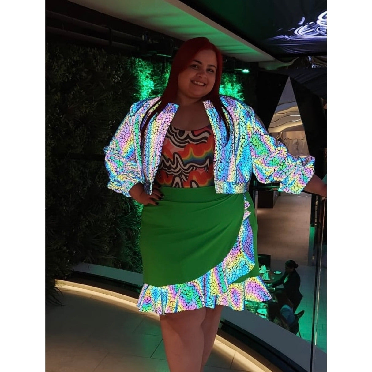 Reflective jacket & Perfect short skirt- SET