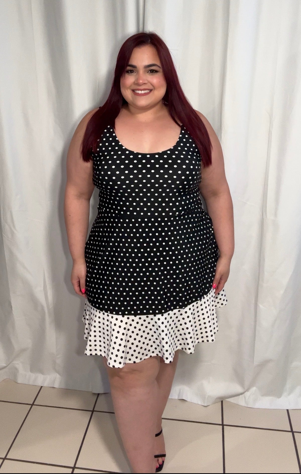 Hot Honey Polka Dots