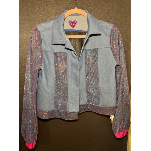 Denim jacket |holographic (8)