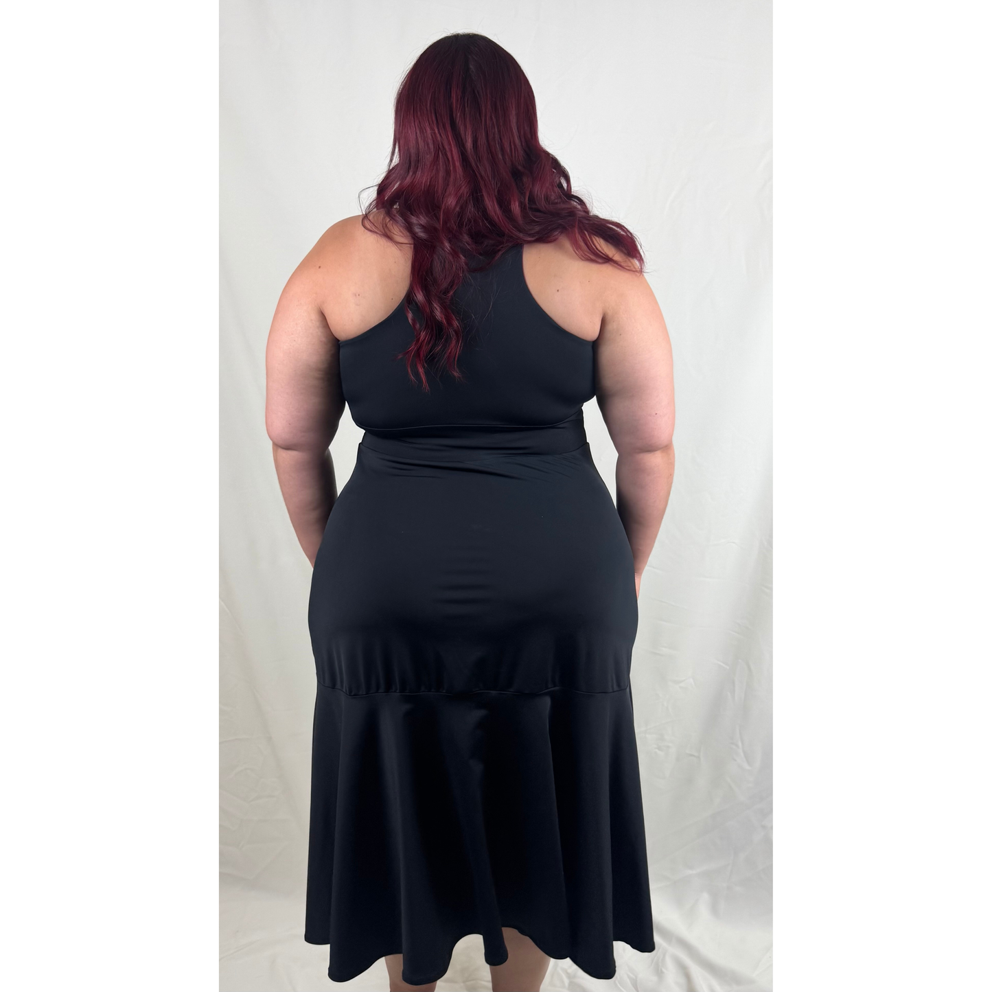 Hot Honey- High neck Midi