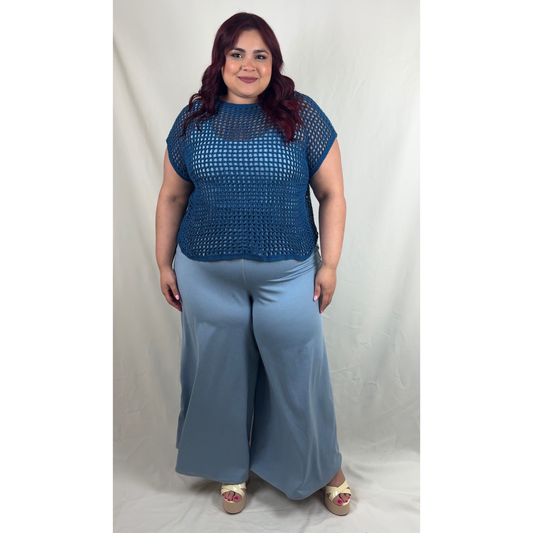 Cecilia Knitted Top- XL-1X (One of a kind)